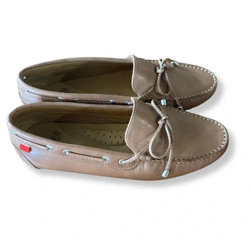 Marc Joseph New York Men’s Leather Driving Loafers Tan | Size 9 | Made in Brazil